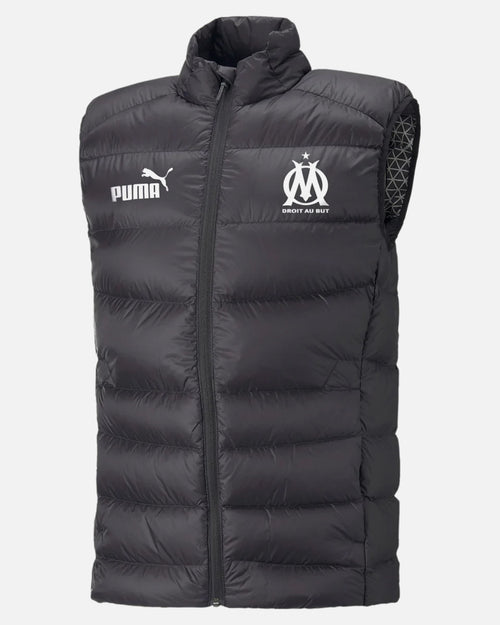 Doudoune sans manches OM Casuals 2022/2023 - Noir - Footkorner