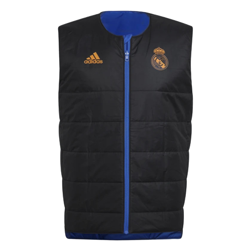 Doudoune sans manches Real Madrid réversible - Bleu - Footkorner