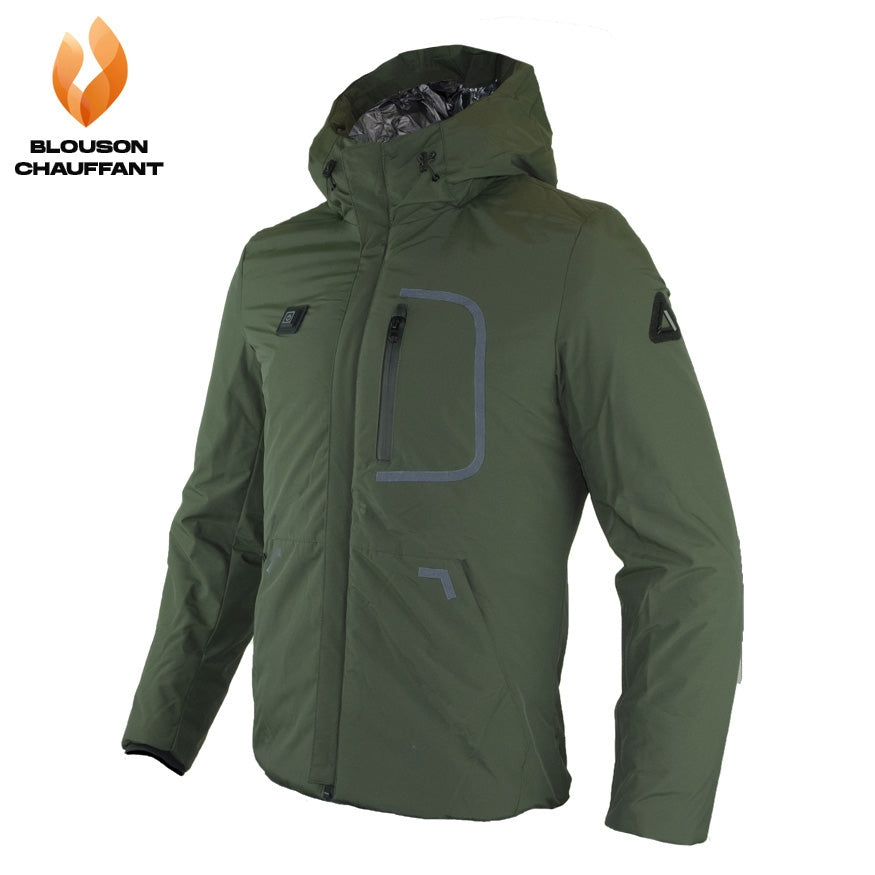 Chaqueta Hybrid III Heated Scampia - Caqui