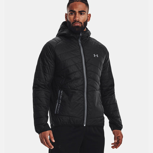 Under Armor Storm ColdGear Reactor Active Down Jacket - Black/Grey - Footkorner