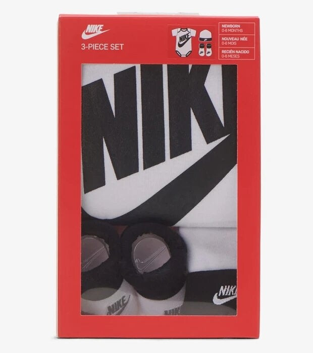 FootkornerNike Sportswear Baby Set - White/Black