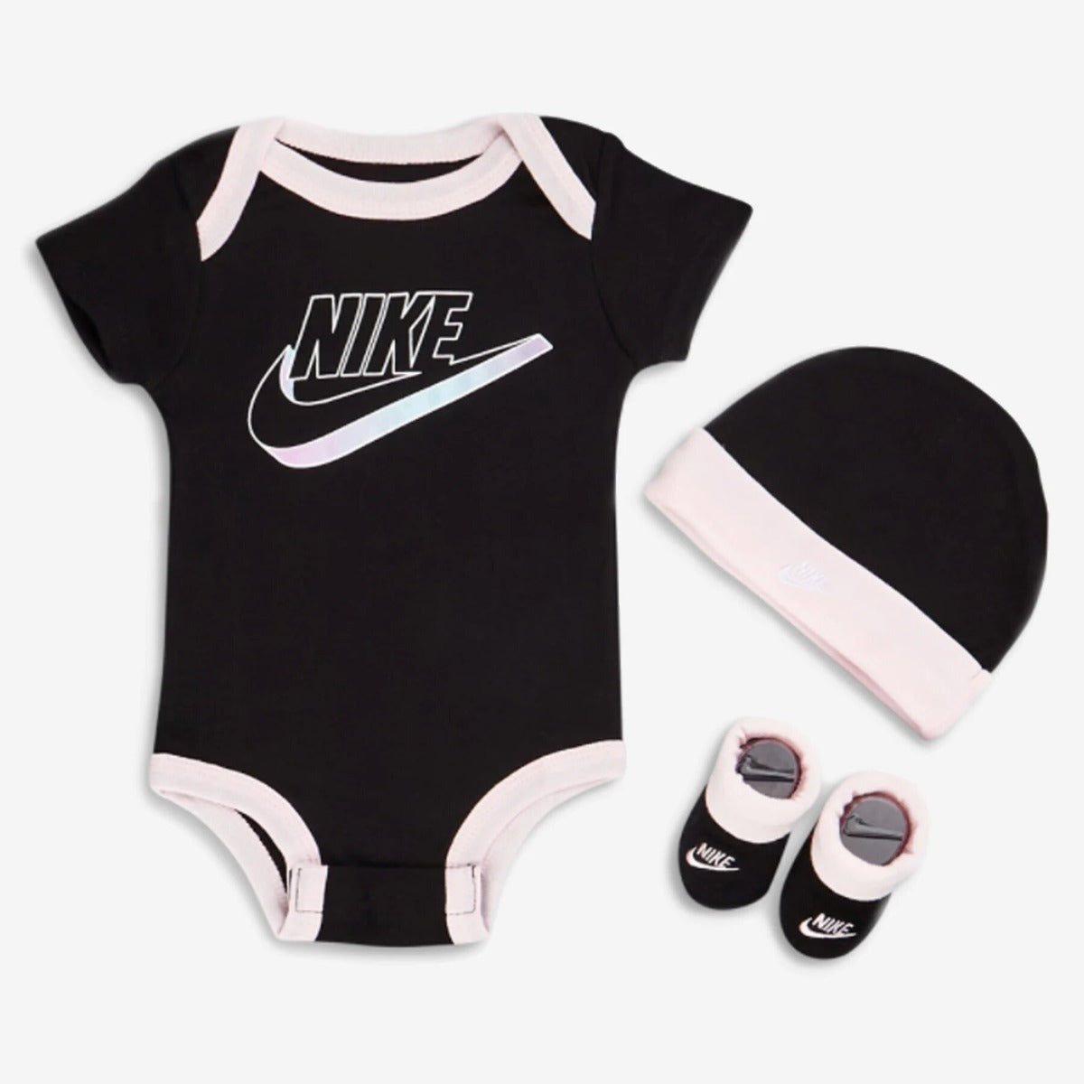 FootkornerConjunto Nike Sportswear para bebé - Negro/Rosa