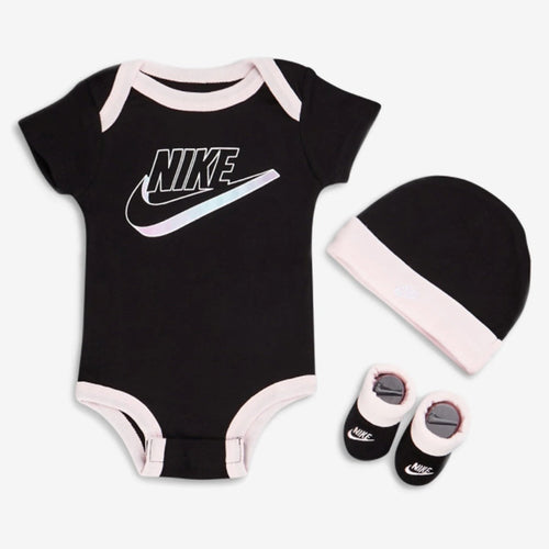 Conjunto Nike Sportswear para bebé - Negro/Rosa - Footkorner