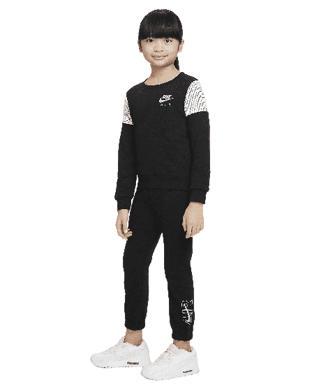 Nike Air Kids Mädchen-Kit – Schwarz/Weiß
