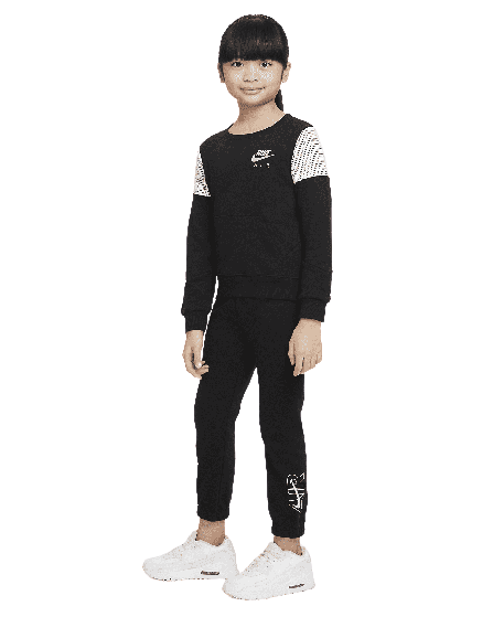 Nike Air Kids Girls Kit - Black/White - Footkorner