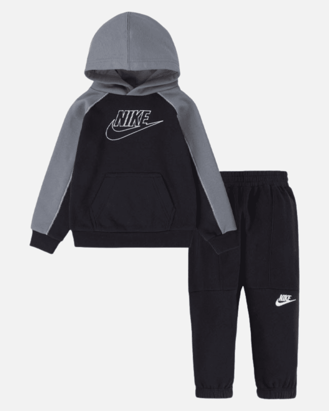 Nike Amplify Po Baby-Set – Schwarz/Grau