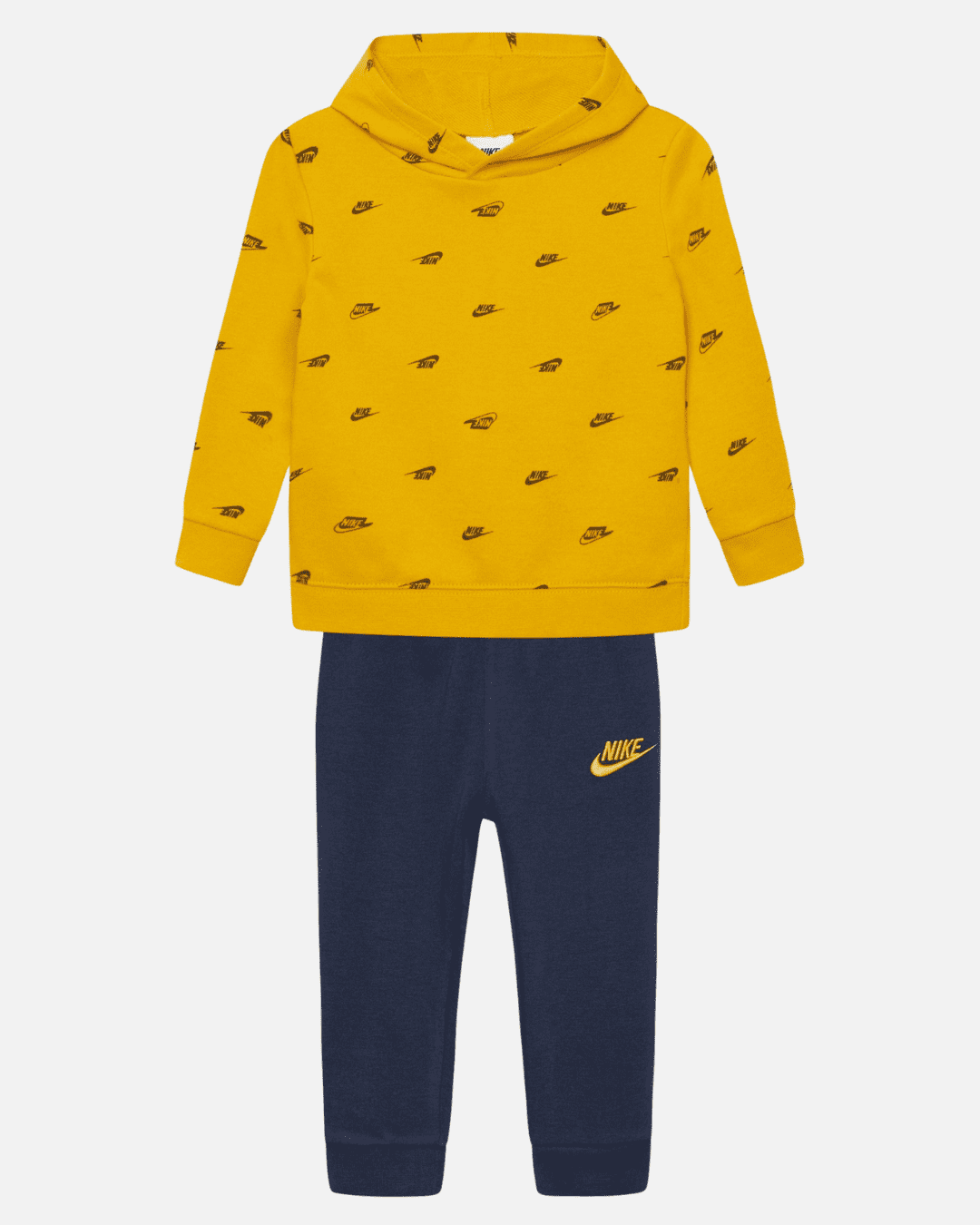 Nike Club SSNL AOP Baby Set - Yellow/Blue