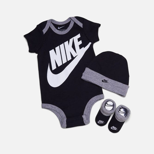 Nike Sportswear Baby-Set – Schwarz/Grau/Weiß - Footkorner