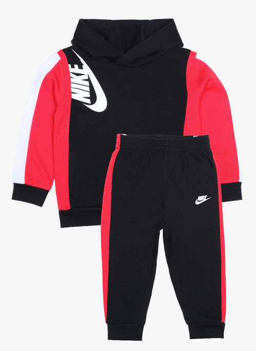 Nike Sportswear Set Bambini - Nero/Rosso - Footkorner