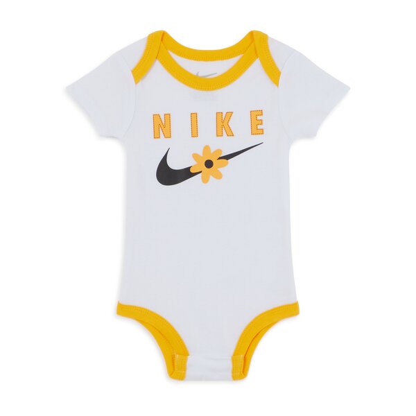 FootkornerConjunto Nike Sportswear Flower para bebé - Blanco/Amarillo/Negro