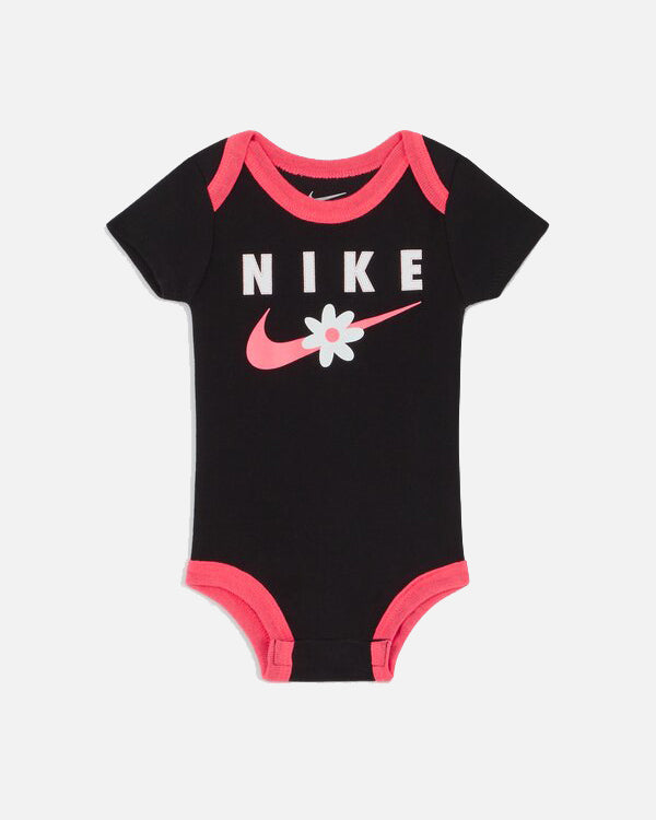 FootkornerConjunto Nike Sportswear Flower para bebé - Negro/Rosa/Blanco