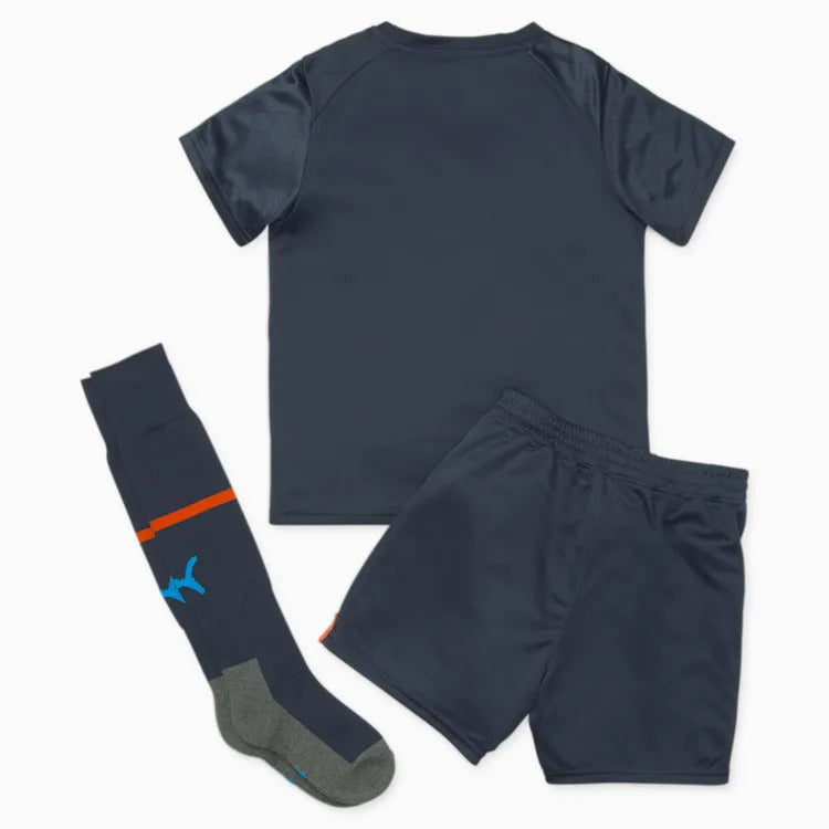 FootkornerOM Youth Kit 2022/2023 - White/Blue/Orange