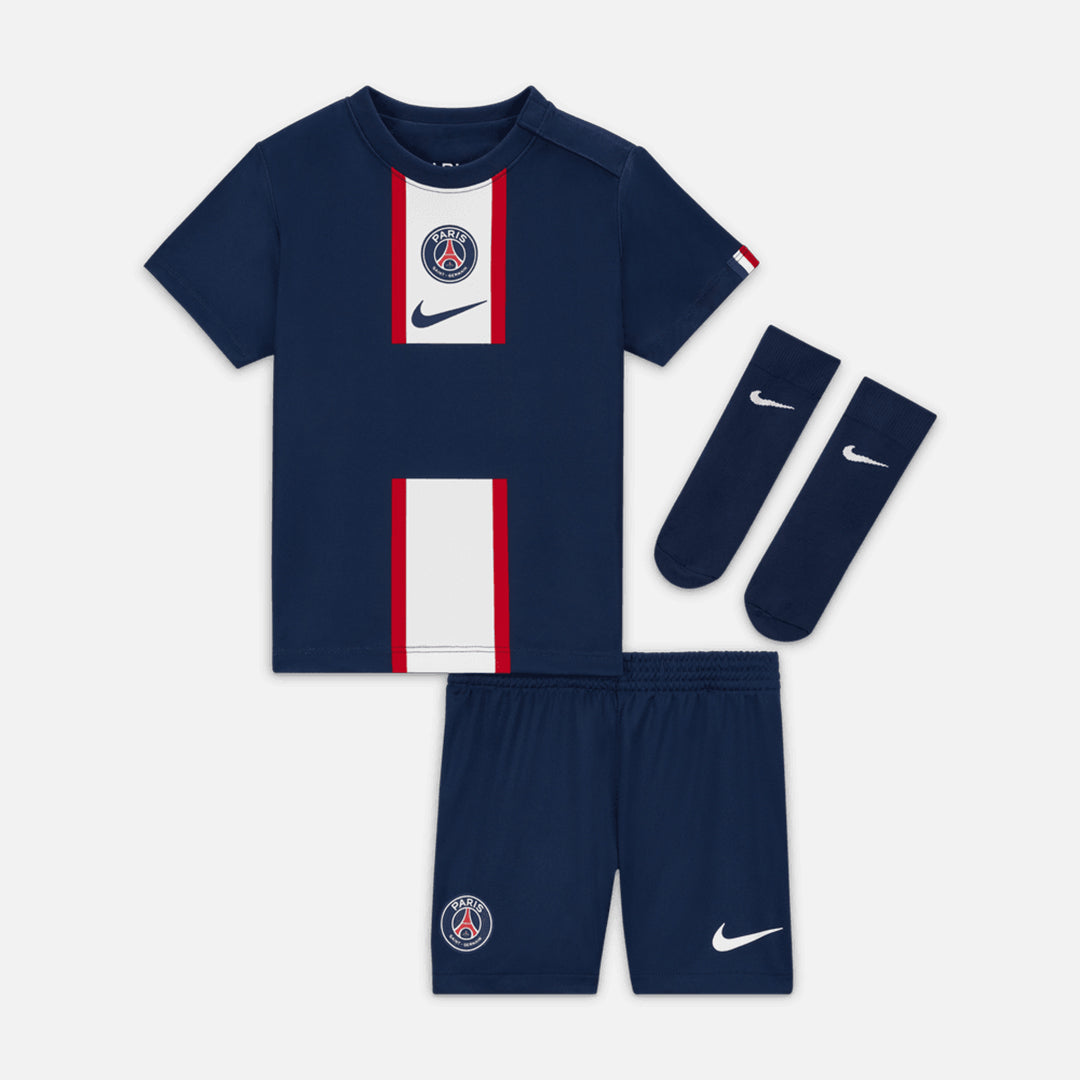 PSG Baby-Set 2022/2023 – Blau/Weiß/Rot