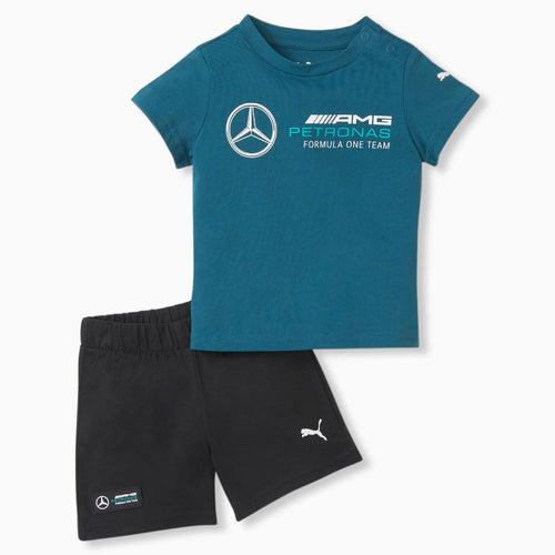 Puma Mercedes F1 Baby-Set – Blau/Schwarz - Footkorner