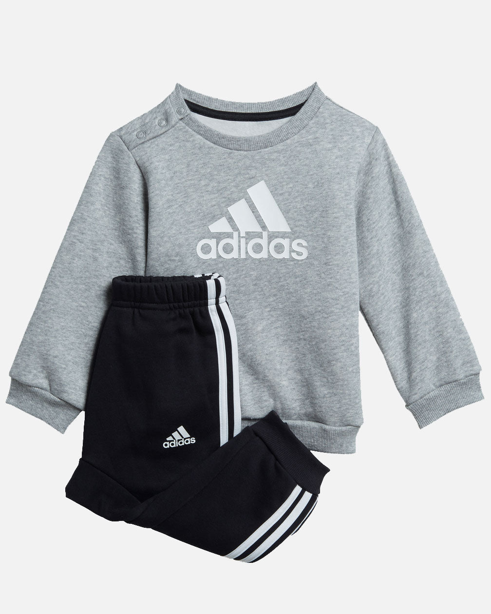 Adidas Baby Tracksuit Set - Grey/Black