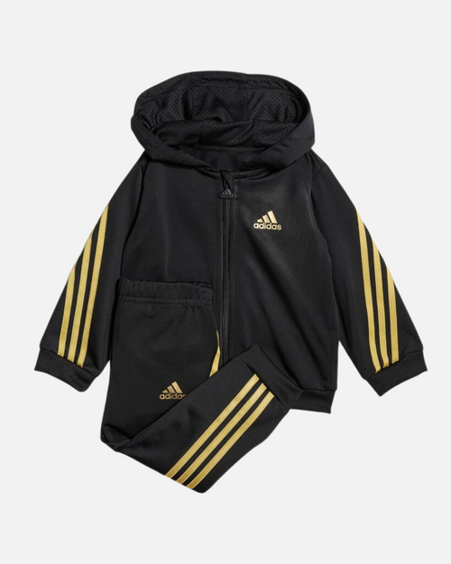 Adidas Future Icons Trainingsanzug-Set für Babys – Schwarz/Gold - Footkorner