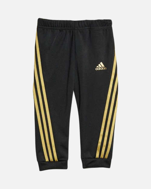 Adidas Future Icons Trainingsanzug-Set für Babys – Schwarz/Gold - Footkorner