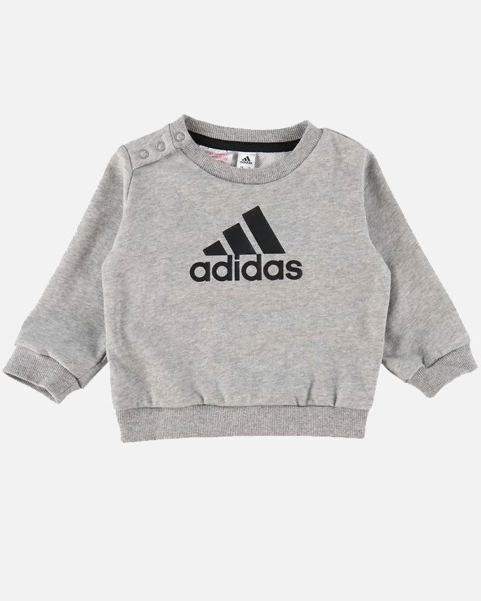 Adidas Baby I Bos Tracksuit Set - Grey/Black