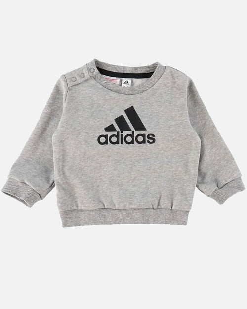 Adidas Baby I Bos Tracksuit Set - Grey/Black - Footkorner