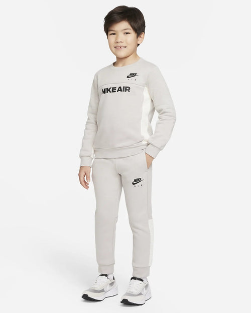 Tuta Nike Air Crew Bambini - Grigio/Bianco/Nero - Footkorner