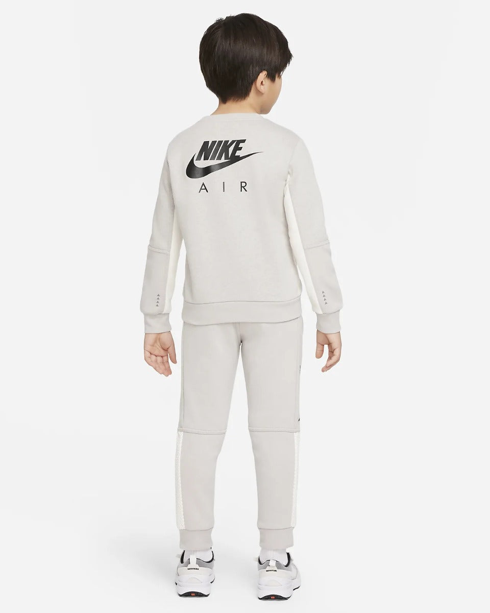 FootkornerTuta Nike Air Crew Bambini - Grigio/Bianco/Nero