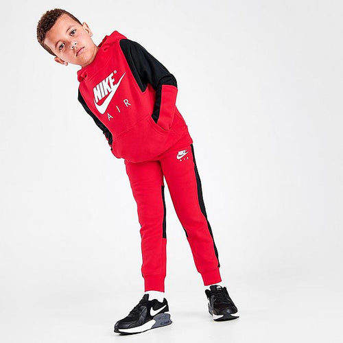 Set tuta da bambino Nike Air - nero/rosso - Footkorner