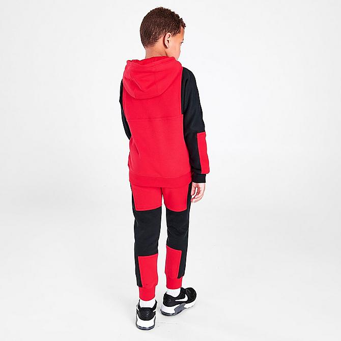 FootkornerSet tuta da bambino Nike Air - nero/rosso