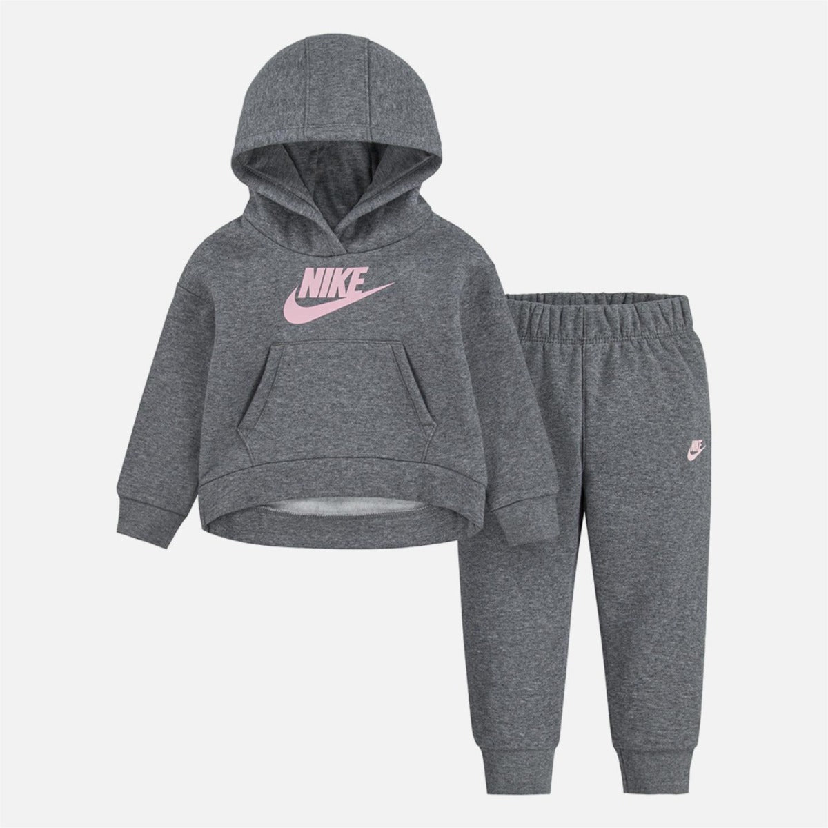 Conjunto de chándal Nike Baby - Gris/Rosa