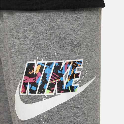 Conjunto de chándal Nike para niños - Gris/Negro - Footkorner