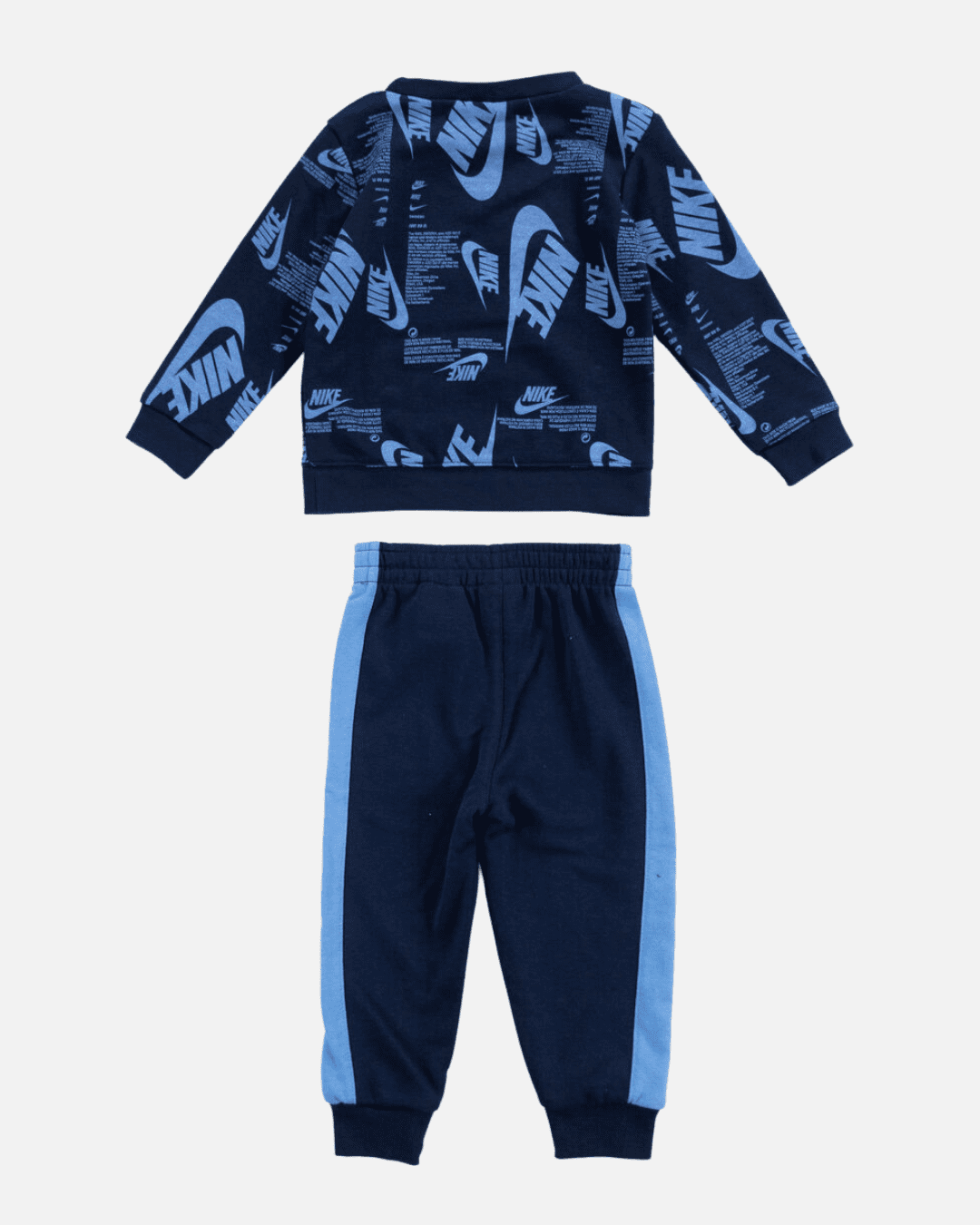 Nike Futura Taping Baby Tracksuit Set - Blue