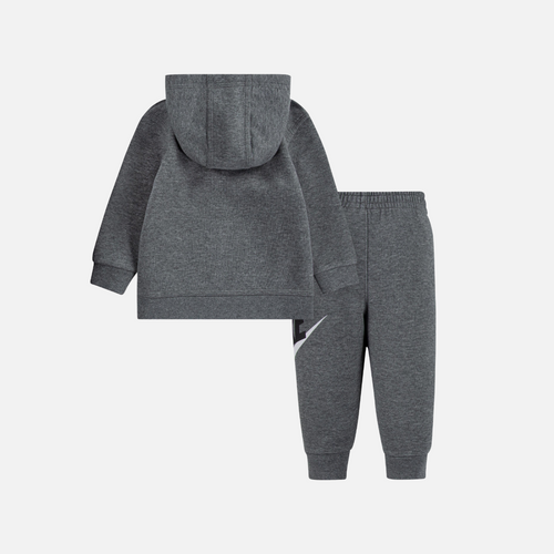 Nike Sportswear Baby Tracksuit Set - Grey/Black - Footkorner