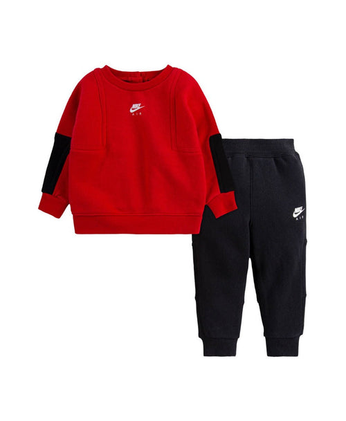 Ensemble Survêtement Nike Sportswear bébé - Rouge/Noir - Footkorner