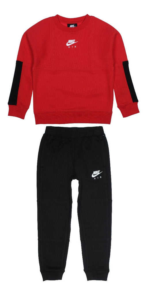 Set tuta da bambino Nike Sportswear - rosso/nero - Footkorner