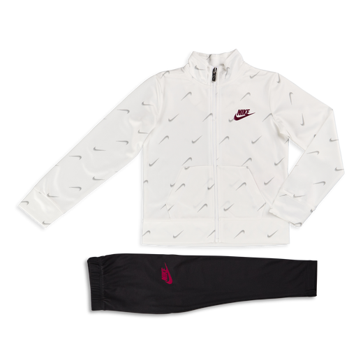 FootkornerEnsemble Survêtement Nike Sportswear Swoosh Enfant - Noir/Blanc
