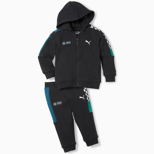 Set tuta da bambino Puma Mercedes F1 - Nera - Footkorner
