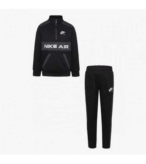 Set felpa/pantaloni Nike Sportswear Kids - nero - Footkorner