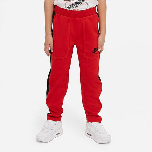 Nike Sportswear Kinder-Sweatshirt/Hosen-Set – Rot/Schwarz - Footkorner