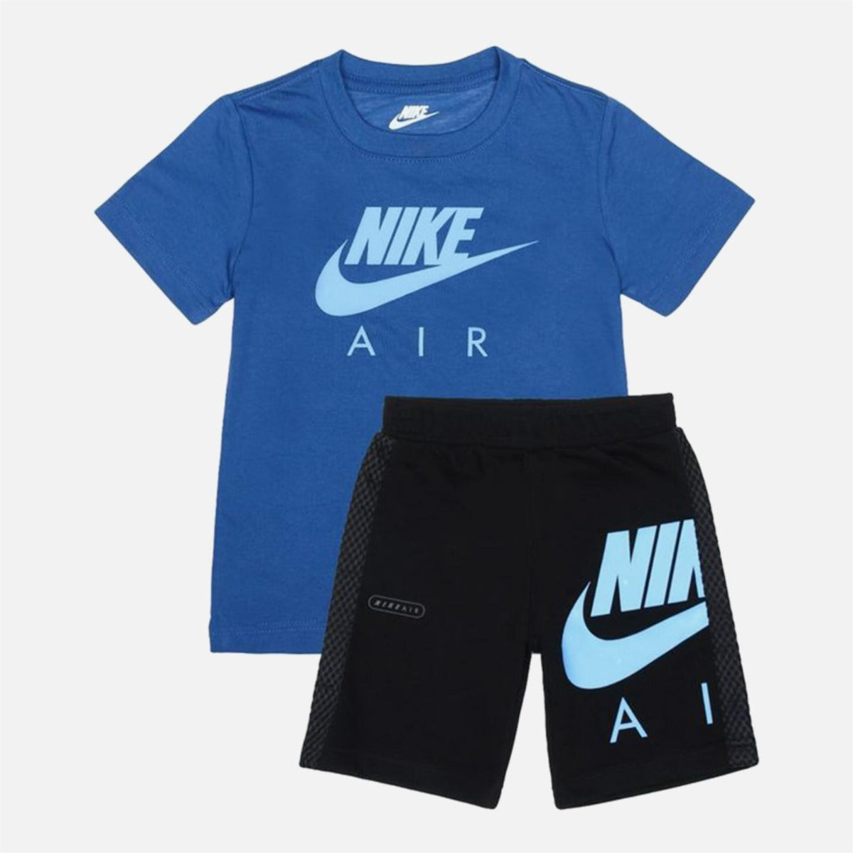 FootkornerEnsemble T-shirt/Short Nike Air Bébé - Bleu/Noir