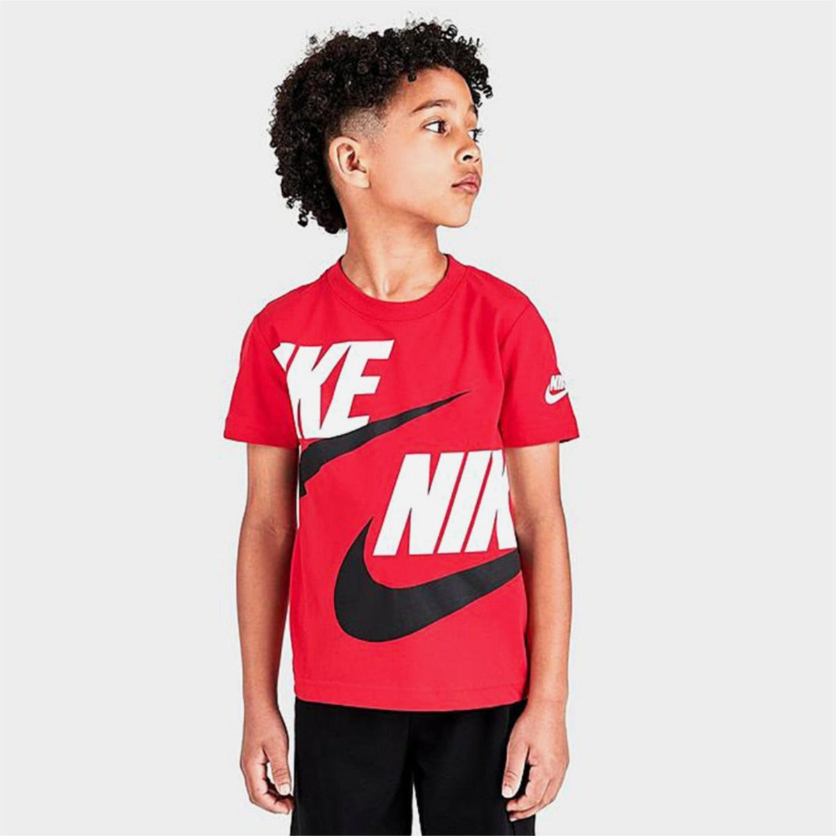 FootkornerCompleto maglietta/pantaloncini Nike Kids - Rosso/Nero/Bianco