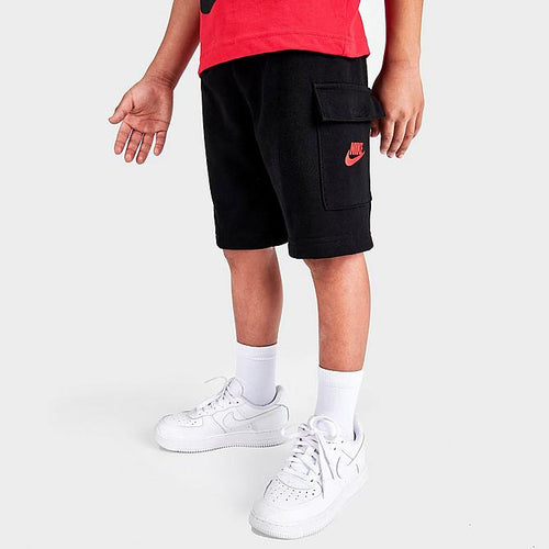 Completo maglietta/pantaloncini Nike Kids - Rosso/Nero/Bianco - Footkorner