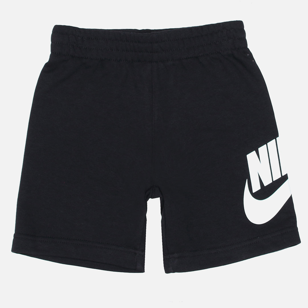 FootkornerNike Baby T-shirt/Shorts Set - Grey/Black/White