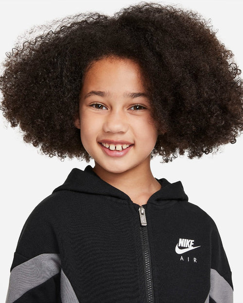 Ensemble Veste Capuche/Legging Nike sportswear Enfant Fille - Noir/Gris - Footkorner