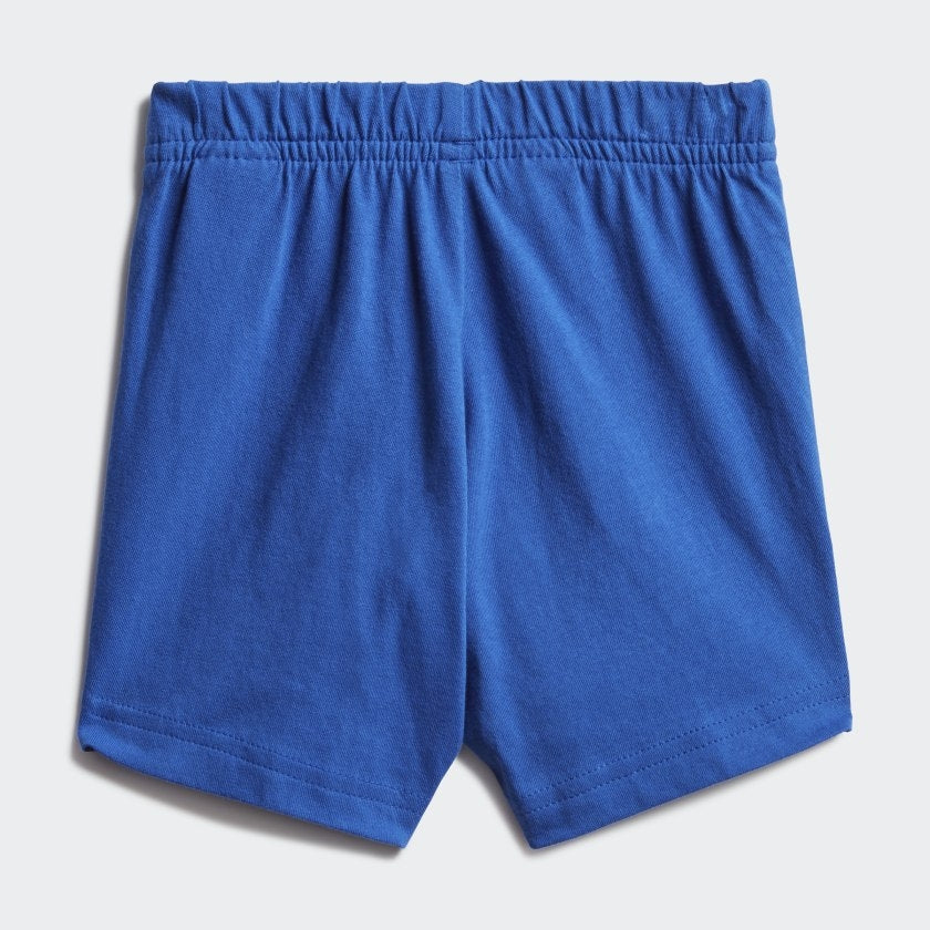 Adidas Essentials T-Shirt/Shorts-Set für Kinder – Blau/Blau