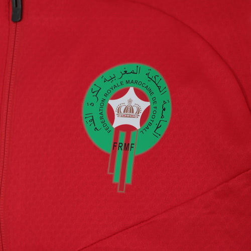 Marokko-Trainingsoberteil 2022/2023 – Rot/Grün - Footkorner