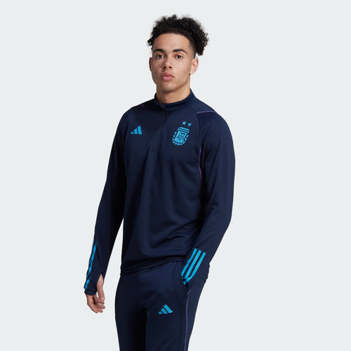 Haut d'entrainement Argentine 2022 - Bleu/Violet - Footkorner