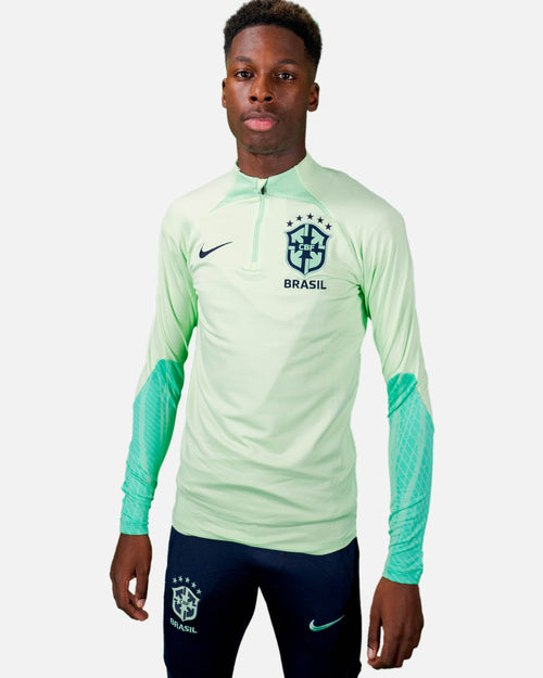 Haut d'entrainement Brésil 2022 - Vert - Footkorner