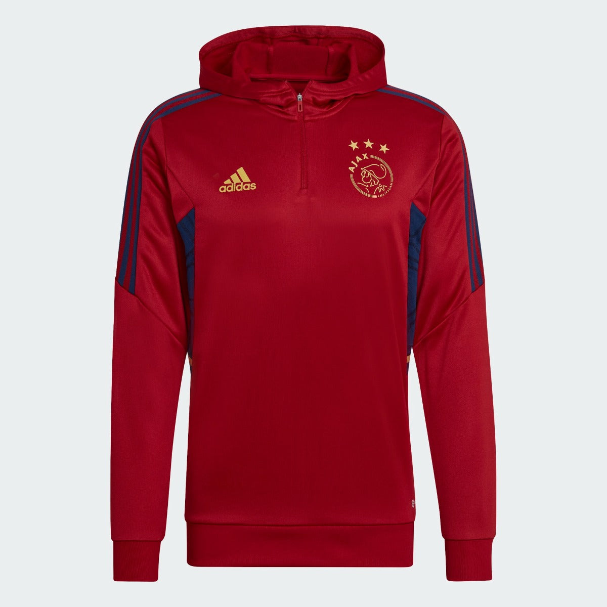 Camiseta de entrenamiento con capucha Ajax Amsterdam 2022/2023 - Rojo/Azul
