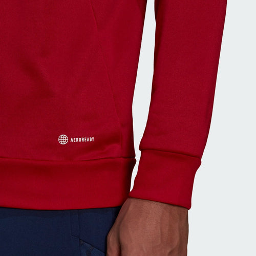 Haut d'entrainement à capuche Ajax Amsterdam - Rouge/Bleu - Footkorner