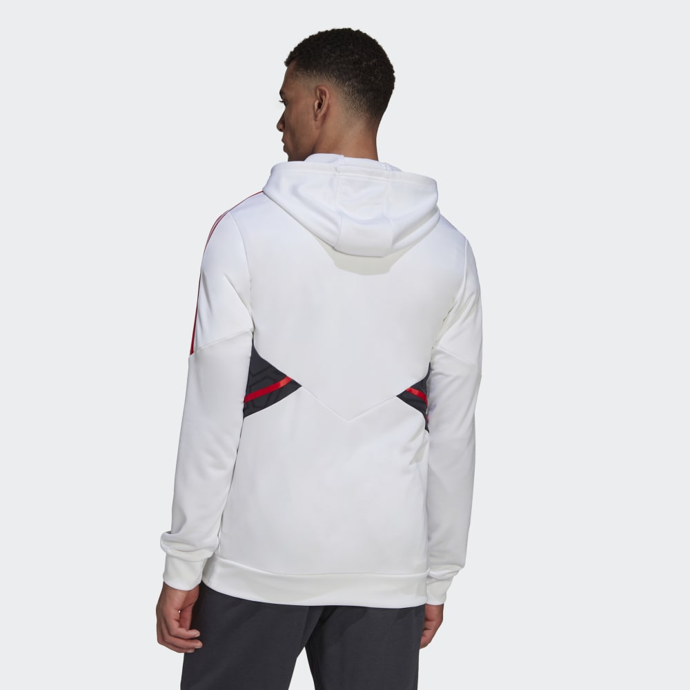 FootkornerSweat capuche Bayern Munich - Blanc/Rouge/Noir