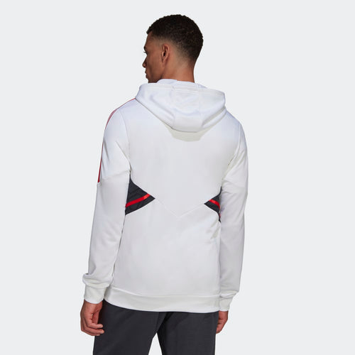 Sweat capuche Bayern Munich - Blanc/Rouge/Noir - Footkorner
